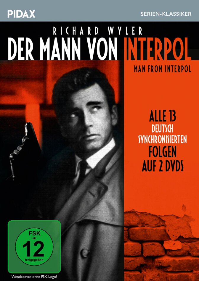 Der Mann von Interpol Pidax Serien-Klassiker, b/w, 2 DVDs