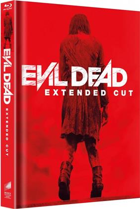 Evil Dead (2013) (Cover A, Extended Edition, Limited Edition, Mediabook, Uncut, 2 Blu-rays)