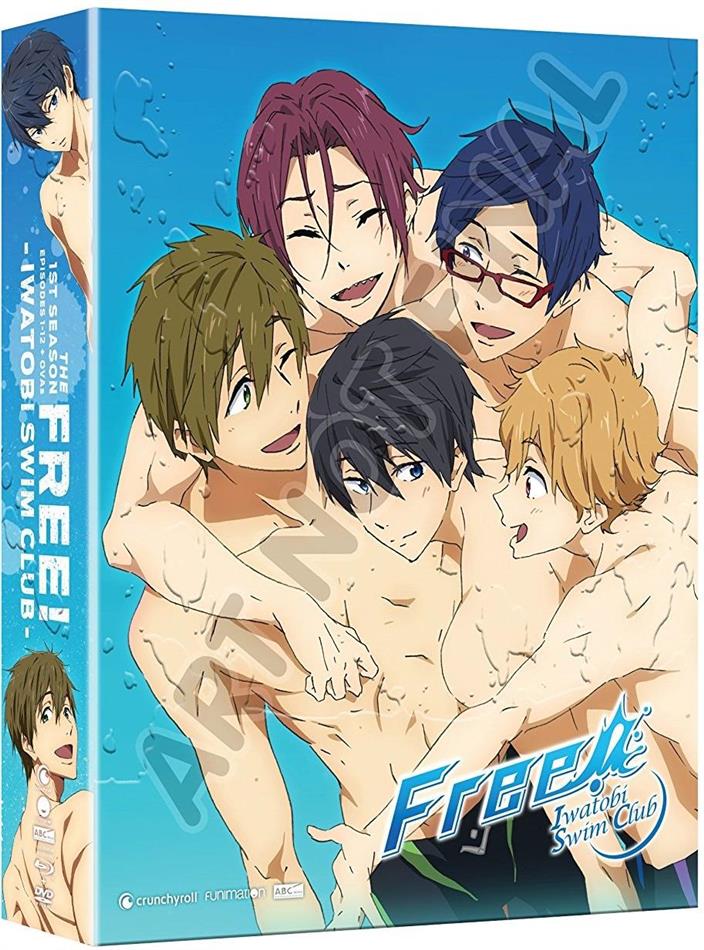 Free! - Iwatobi Swim Club - Season 1 Édition Limitée, 2 Blu-ray + 2 DVD