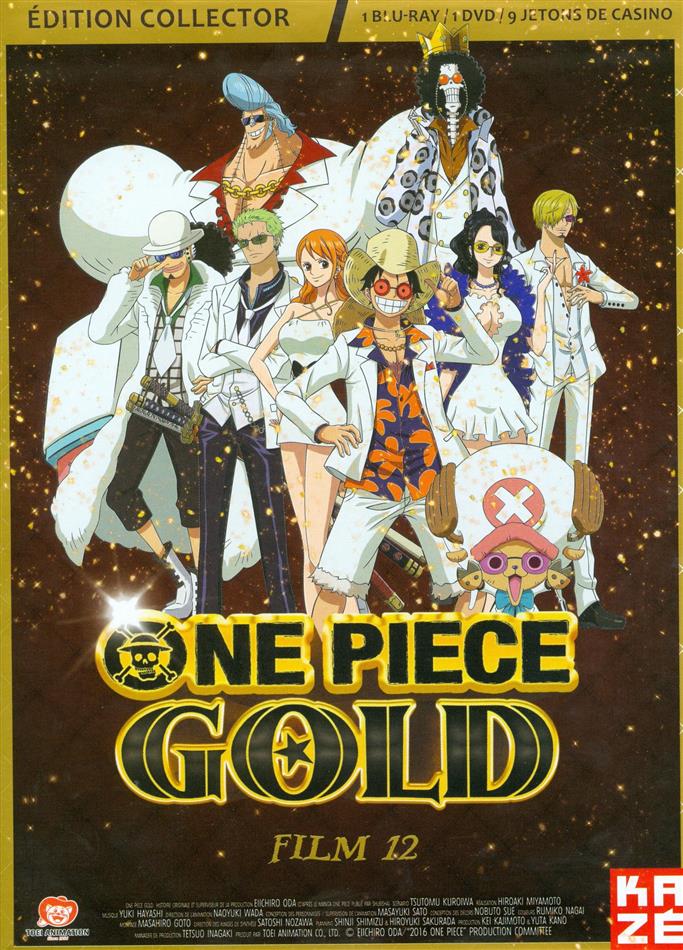 One Piece - Le Film 12 - Gold (2016) Édition Collector, Blu-ray + DVD