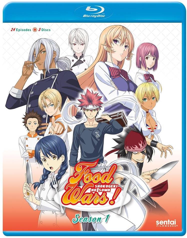 Food Wars! - Season 1 3 Blu-ray