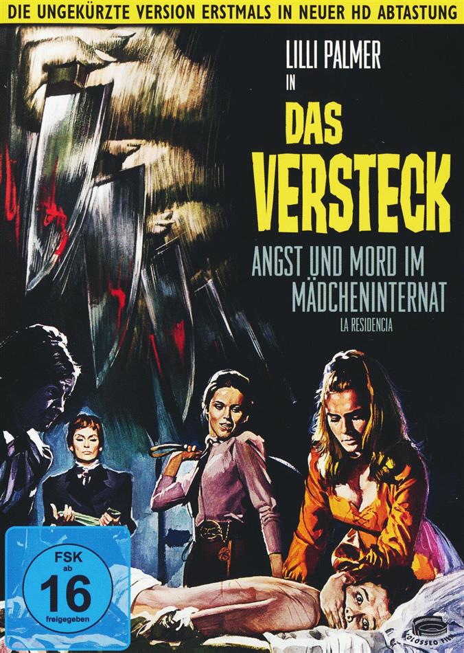 Das Versteck - Angst und Mord im Mädcheninternat (1970) Ungekürzte Fassung