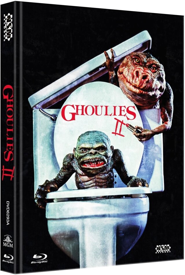 Ghoulies II (1987) Cover A, Limited Edition, Mediabook, Uncut, Blu-ray + DVD