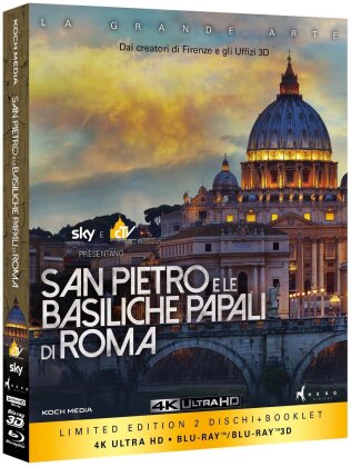 San Pietro e le Basiliche Papali di Roma (Limited Edition, 4K Ultra HD + Blu-ray 3D (+2D))