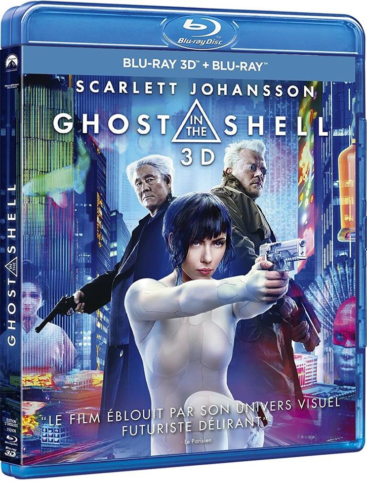 Ghost in the Shell (2017) Blu-ray 3D + 2 Blu-rays