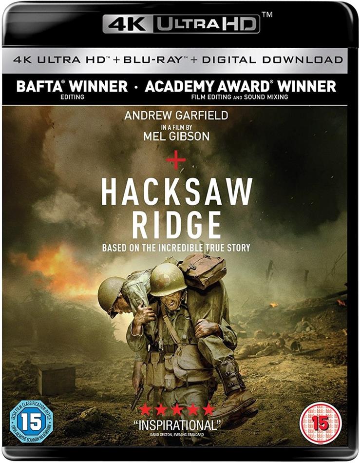 Hacksaw Ridge (2016) 4K Ultra HD + Blu-ray