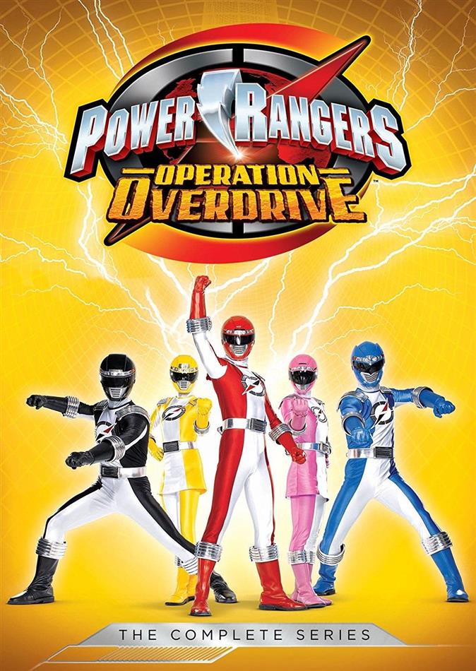 Power Rangers - Operation Overdrive - Season 15 4 DVDs