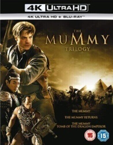 The Mummy Trilogy 3 4K Ultra HDs + 3 Blu-ray