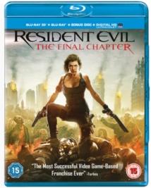 Resident Evil 6 - The Final Chapter (2016) Blu-ray 3D + Blu-ray
