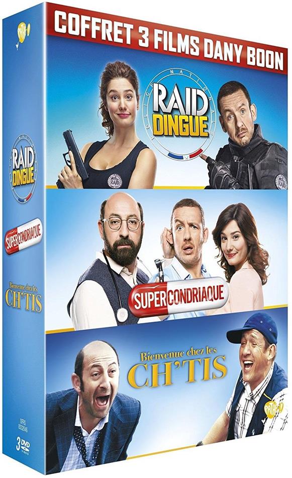 Raid dingue / Supercondriaque / Bienvenue chez les Ch'tis 3 DVD