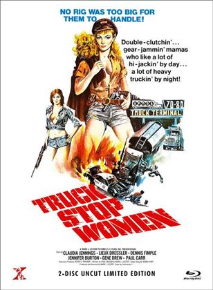 Truck Stop Women (1974) (Cover A, Limited Edition, Mediabook, Uncut, Blu-ray + DVD)