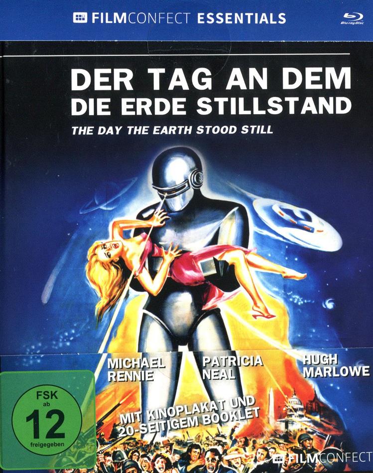 Der Tag an dem die Erde still stand (1951) Filmconfect Essentials, b/w, Mediabook