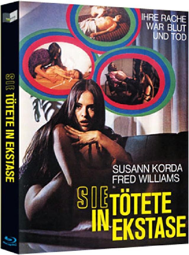 Sie tötete in Ekstase (1971) Little Hartbox, Cover A, Limited Edition, Uncut