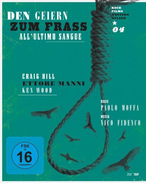 Den Geiern zum Fraß (1968) Western Helden, Blu-ray + DVD