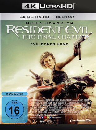 Resident Evil 6 - The Final Chapter (2016) (4K Ultra HD + Blu-ray)