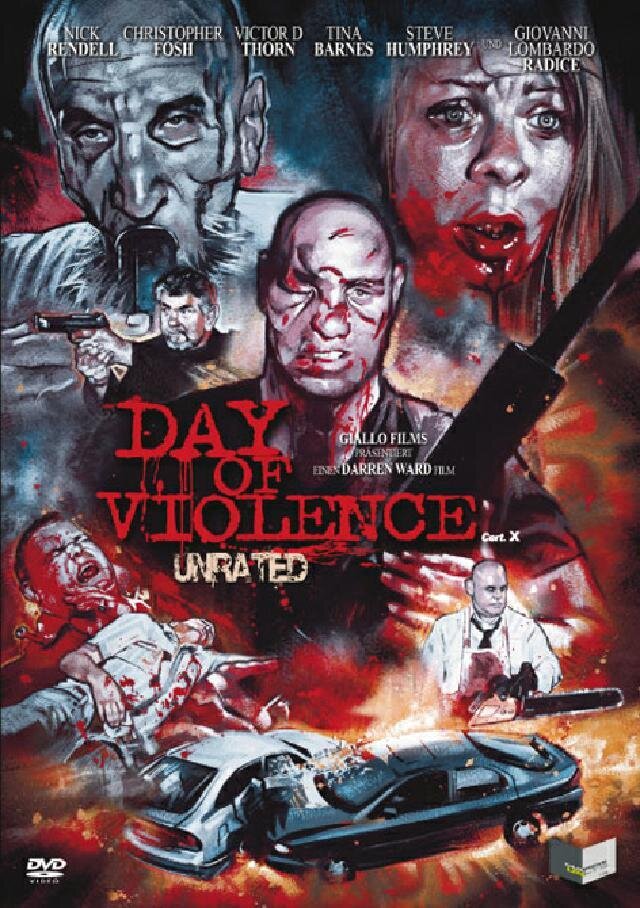 Day of Violence (2010) Digipack, Cover A, Collector's Edition, Limited Edition, Uncut, Unrated, Blu-ray + 3 DVDs