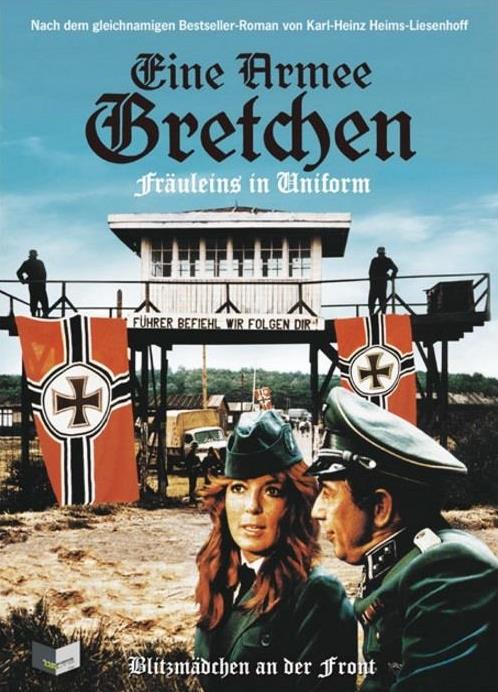 Eine Armee Gretchen - Fräuleins in Uniform (1973) Cover A, Limited Edition, Mediabook, Uncut, Blu-ray + DVD