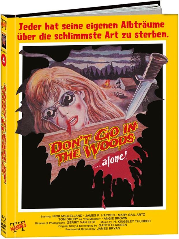 Don't go in the Woods ...alone! (1981) Cover B, Limited Edition, Mediabook, Blu-ray + DVD