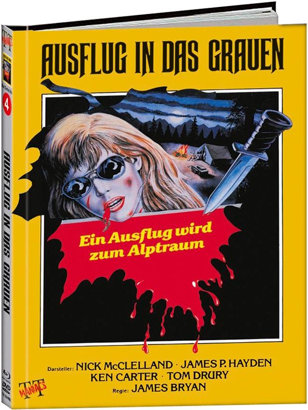 Ausflug in das Grauen (1981) Cover C, Limited Edition, Mediabook, Blu-ray + DVD
