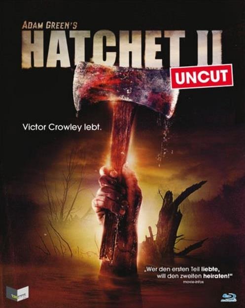 Hatchet 2 (2010) Custodia, Edizione Limitata, Uncut
