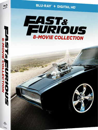 Fast & Furious 8-Movie Collection 9 Blu-rays