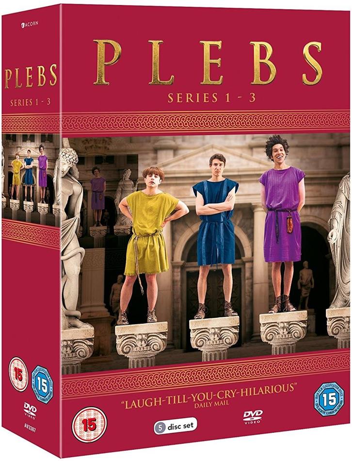 Plebs - Series 1-3 5 DVDs