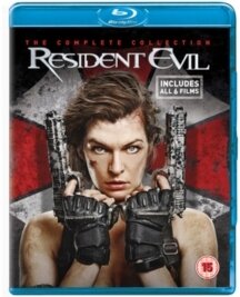 Resident Evil - The Complete Collection 6 Blu-rays