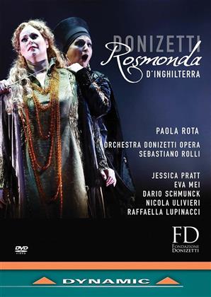 Orchestra Donizetti Opera, Sebastiano Rolli & Jessica Pratt - Donizetti - Rosmonda D'Inghilterra (Dynamic, 2 DVDs)