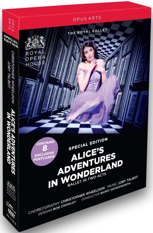Royal Ballet, Orchestra of the Royal Opera House & Barry Wordsworth - Talbot - Alice's adventures in wonderland Opus Arte, Special Edition