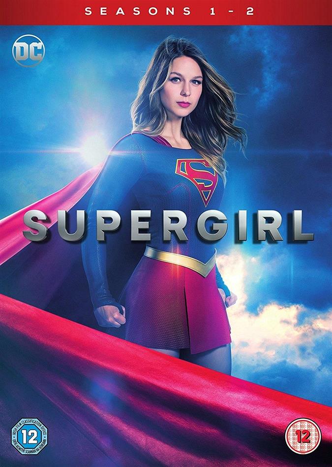 Supergirl - Season 1+2 10 DVDs