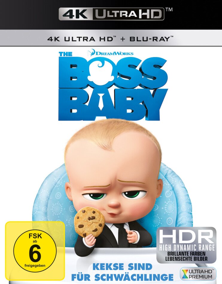The Boss Baby (2017) 4K Ultra HD + Blu-ray