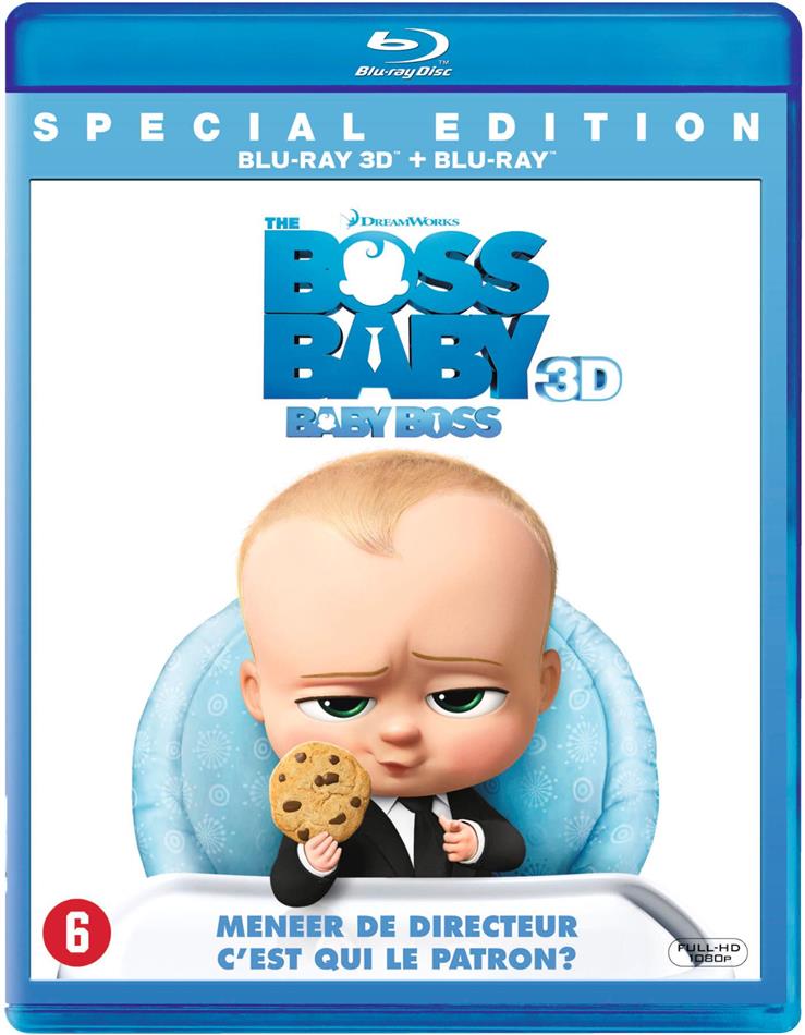 The Boss Baby - Baby Boss (2017) Edizione Speciale, Blu-ray 3D + Blu-ray