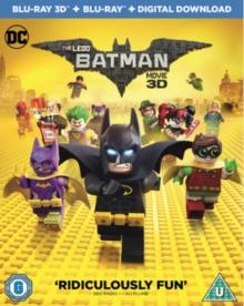 The Lego Batman Movie (2017) Blu-ray 3D + Blu-ray
