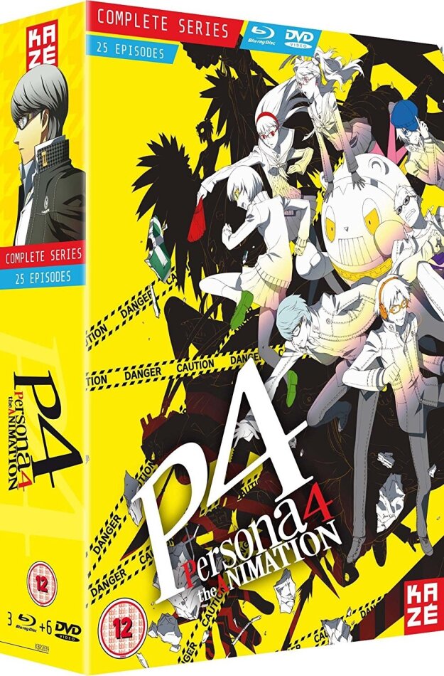 Persona 4 - The Animation - The Complete Series 3 Blu-rays + 6 DVDs