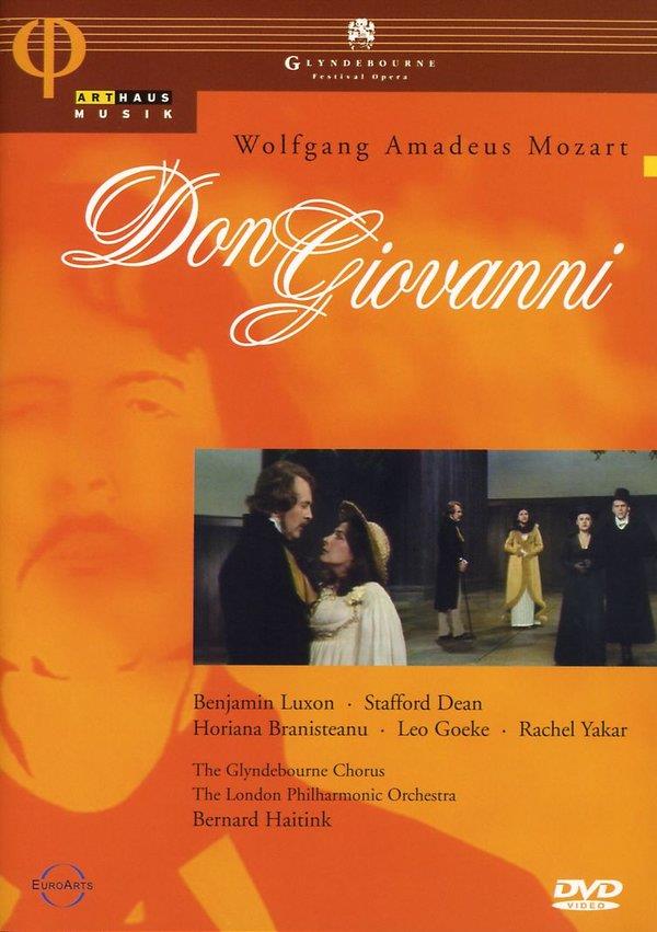The London Philharmonic Orchestra, Bernard Haitink & Benjamin Luxon - Mozart - Don Giovanni Arthaus Musik, Glyndebourne Festival Opera