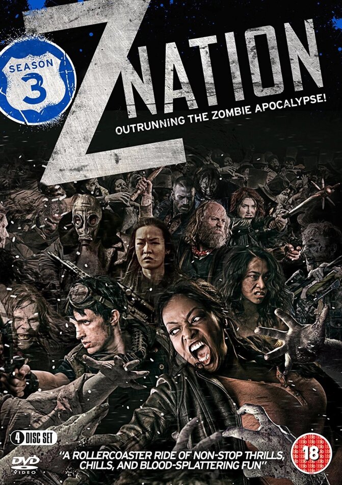 Z Nation - Season 3 4 DVDs