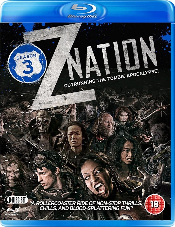 Z Nation - Season 3 4 Blu-rays