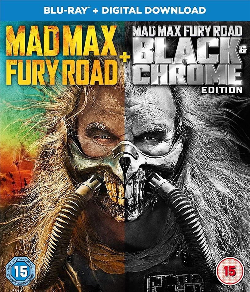 Mad Max - Fury Road / Black & Chrome Edition (2015) 2 Blu-rays