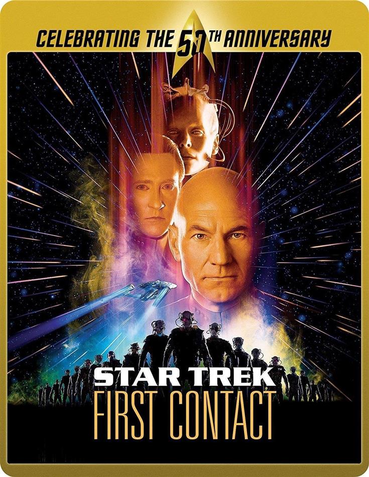 Star Trek 8 - First Contact (1996) Edizione 50° Anniversario, Edizione Limitata, Steelbook
