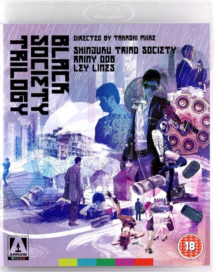 Black Society Trilogy - Shinjuku Triad Society / Rainy Dog / Ley Lines (1995) 2 Blu-ray