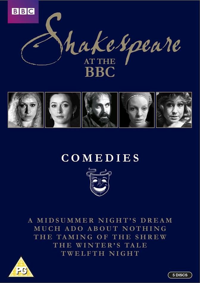 Shakespeare At The BBC - Comedies BBC, b/w, 5 DVDs