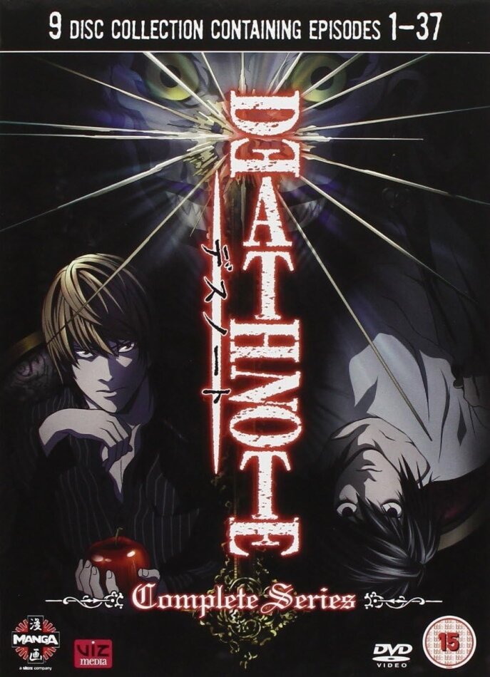 Death Note - The Complete Series 9 DVDs