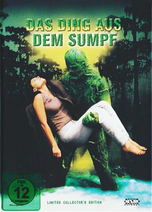 Das Ding aus dem Sumpf (1982) (Cover B, Collector's Edition, Limited Edition, Mediabook, Uncut, Blu-ray + DVD)