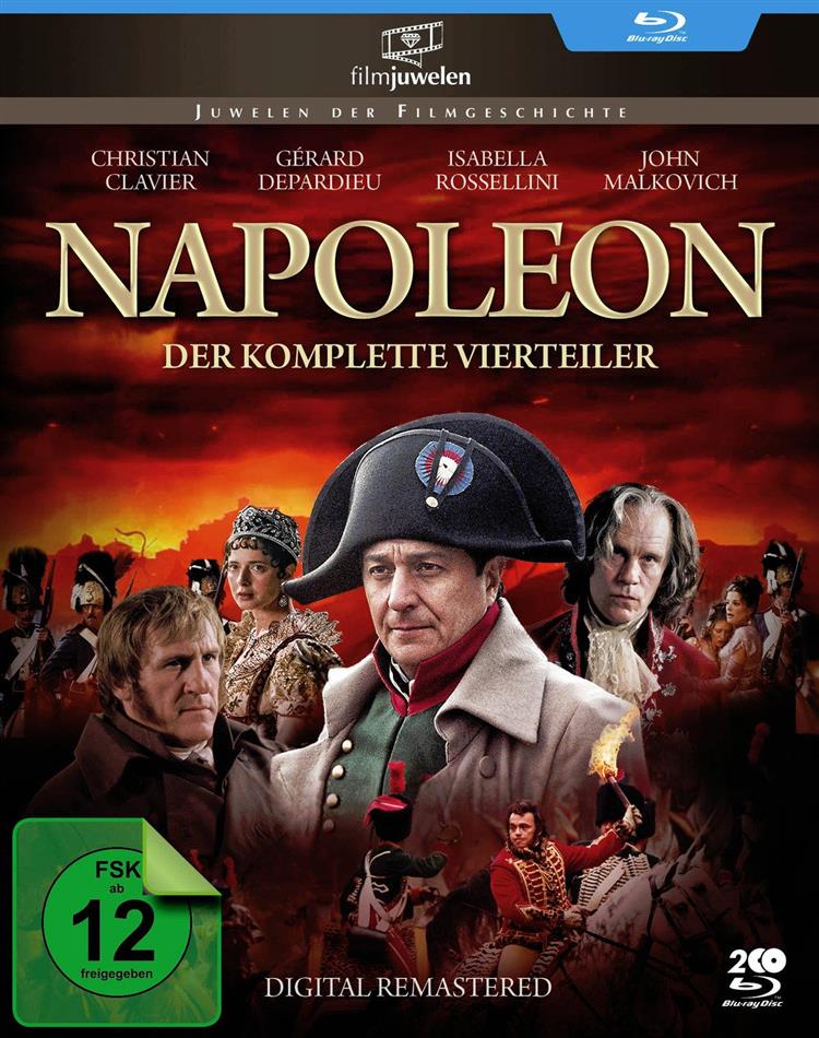 Napoleon - Der komplette Vierteiler (2002) Fernsehjuwelen, Remastered, 2 Blu-rays