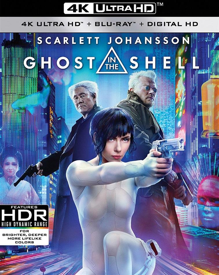 Ghost in the Shell (2017) 4K Ultra HD + Blu-ray