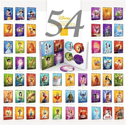 Disney 54 Grands Classiques (Disney Classics, &Eacute;dition Limit&eacute;e, 54 DVD)