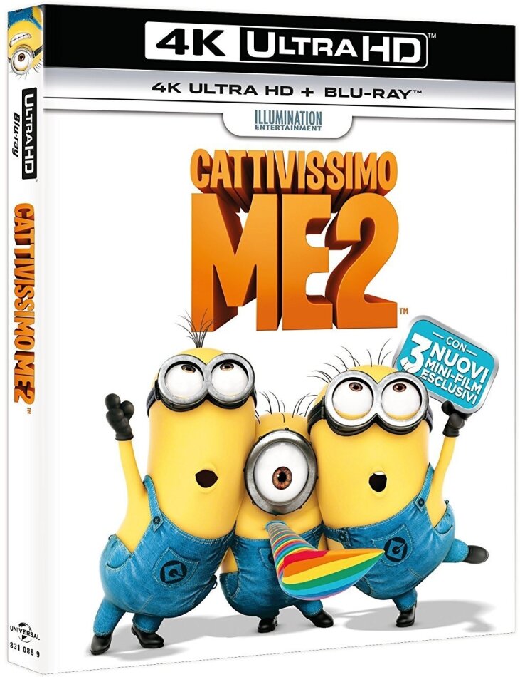 Cattivissimo me 2 (2013) 4K Ultra HD + Blu-ray