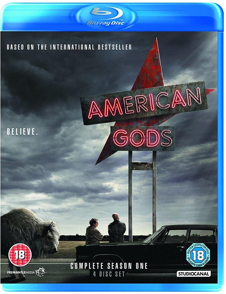 American Gods - Season 1 4 Blu-rays