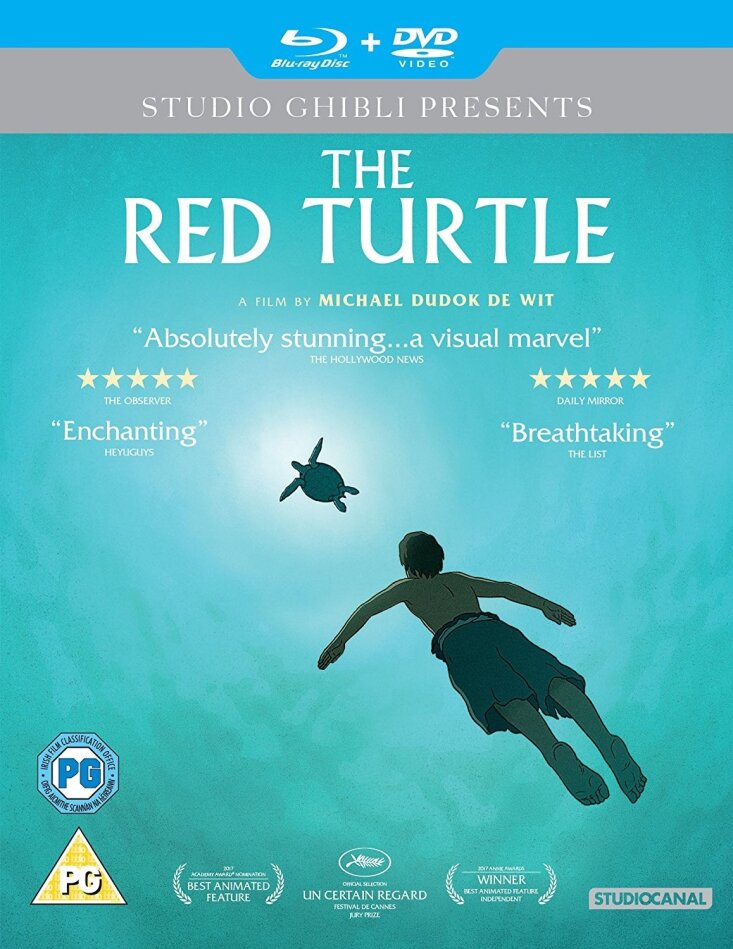 The Red Turtle (2016) Blu-ray + DVD