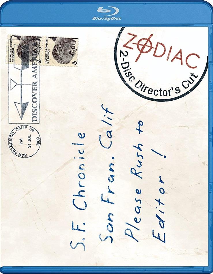 Zodiac (2007) Director's Cut, 2 Blu-rays